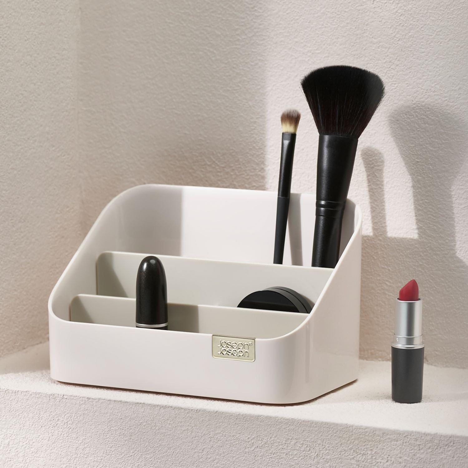 joseph-joseph-tiered-beauty-make-up-kosmetik-organizer-mit-trennw-nden-aufbewahr image 3