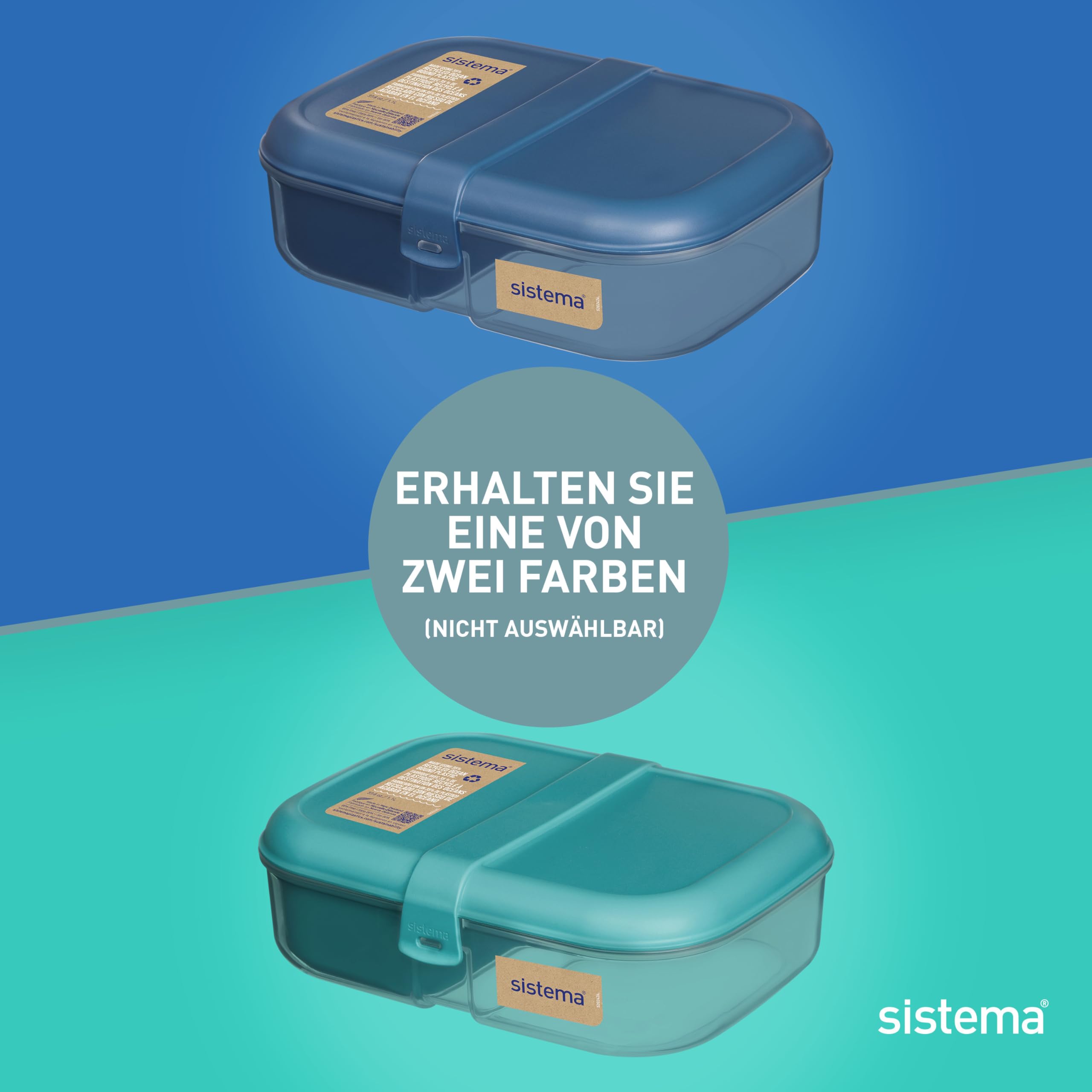 sistema-ribbon-bento-box-brotdose-1-1-l-lunchbox-mit-flexiblem-geteiltem-einsatz image 2