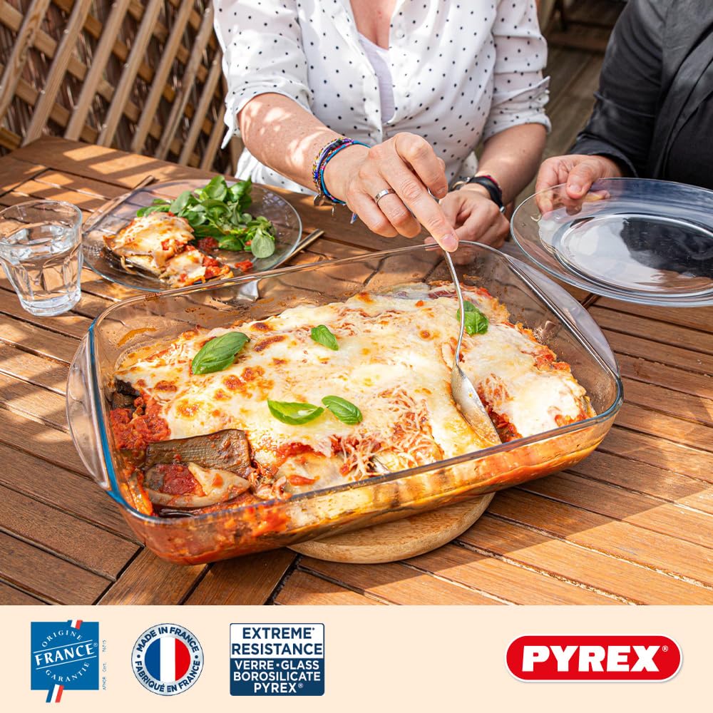 pyrex-essentials-lasagneteller-set-2-rechteckige-glasbackformen-35-x-23-cm-und-4 image 5