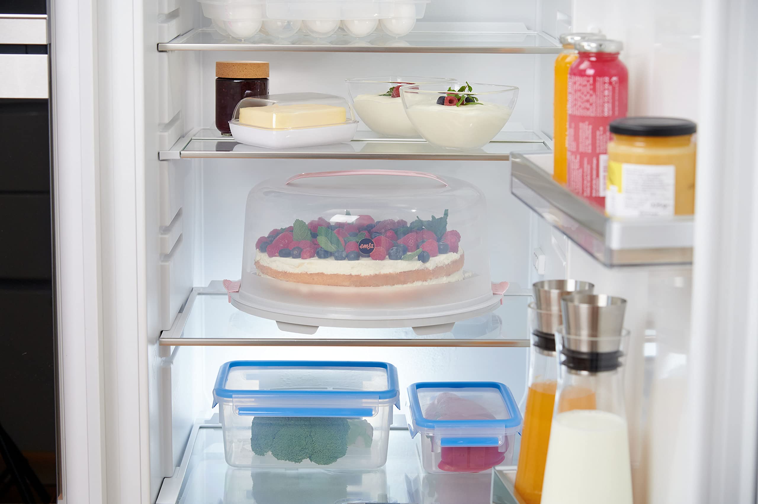 emsa-prep-bake-kuchenaufbewahrungsbox-rund-34-cm-mit-tragegriff-clipsverschluss- image 6