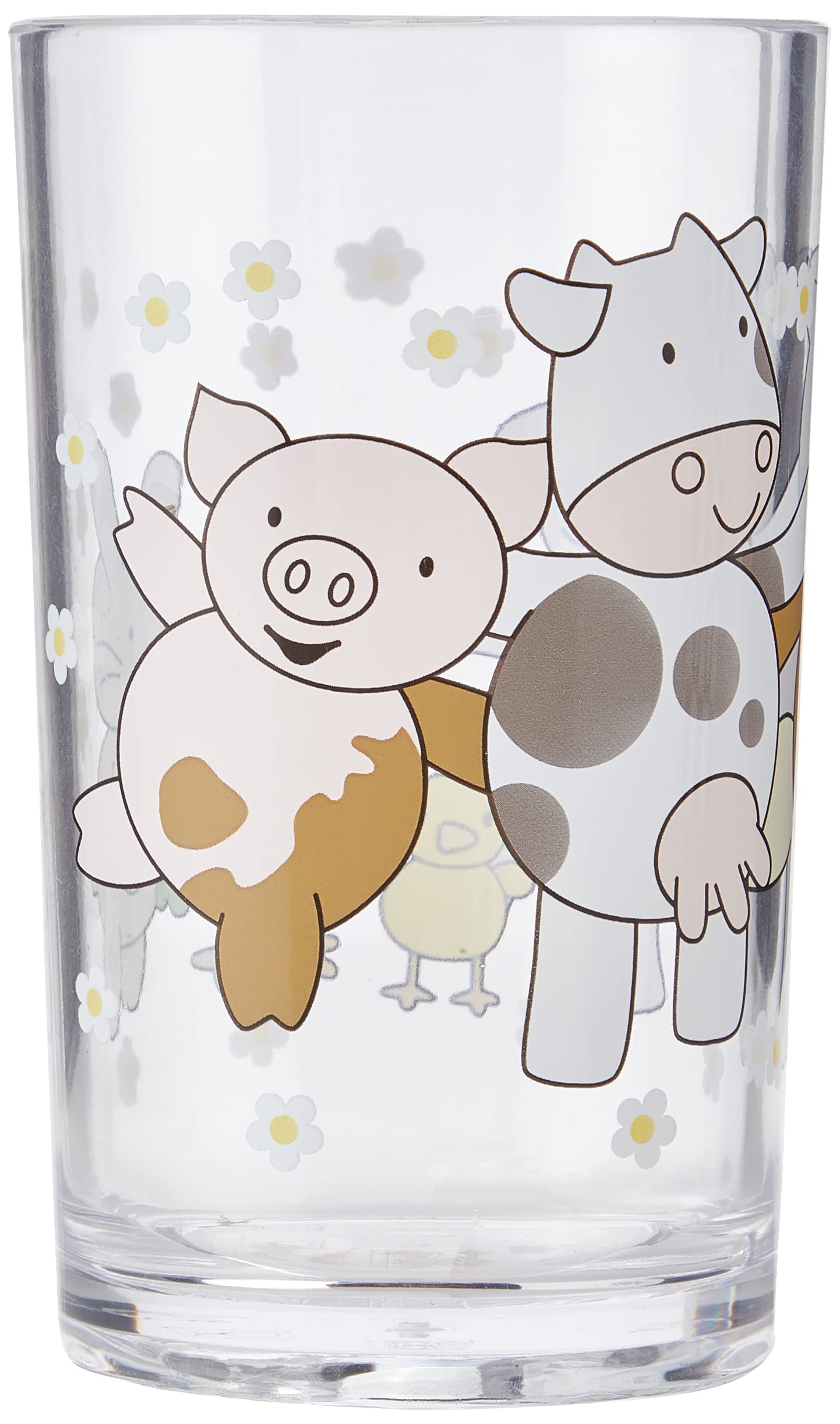 emsa-kindertrinkglas-bauernhof-0-2-l-kinderbecher-san-kunststoff-transparentgr-n image 3