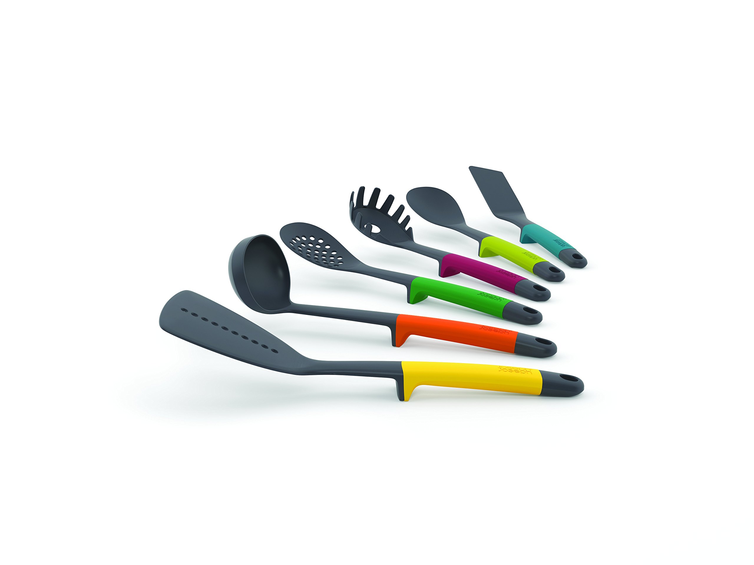 joseph-joseph-elevate-6-teiliges-k-chenutensilien-set-mit-drehbarem-haltest-nder image 3