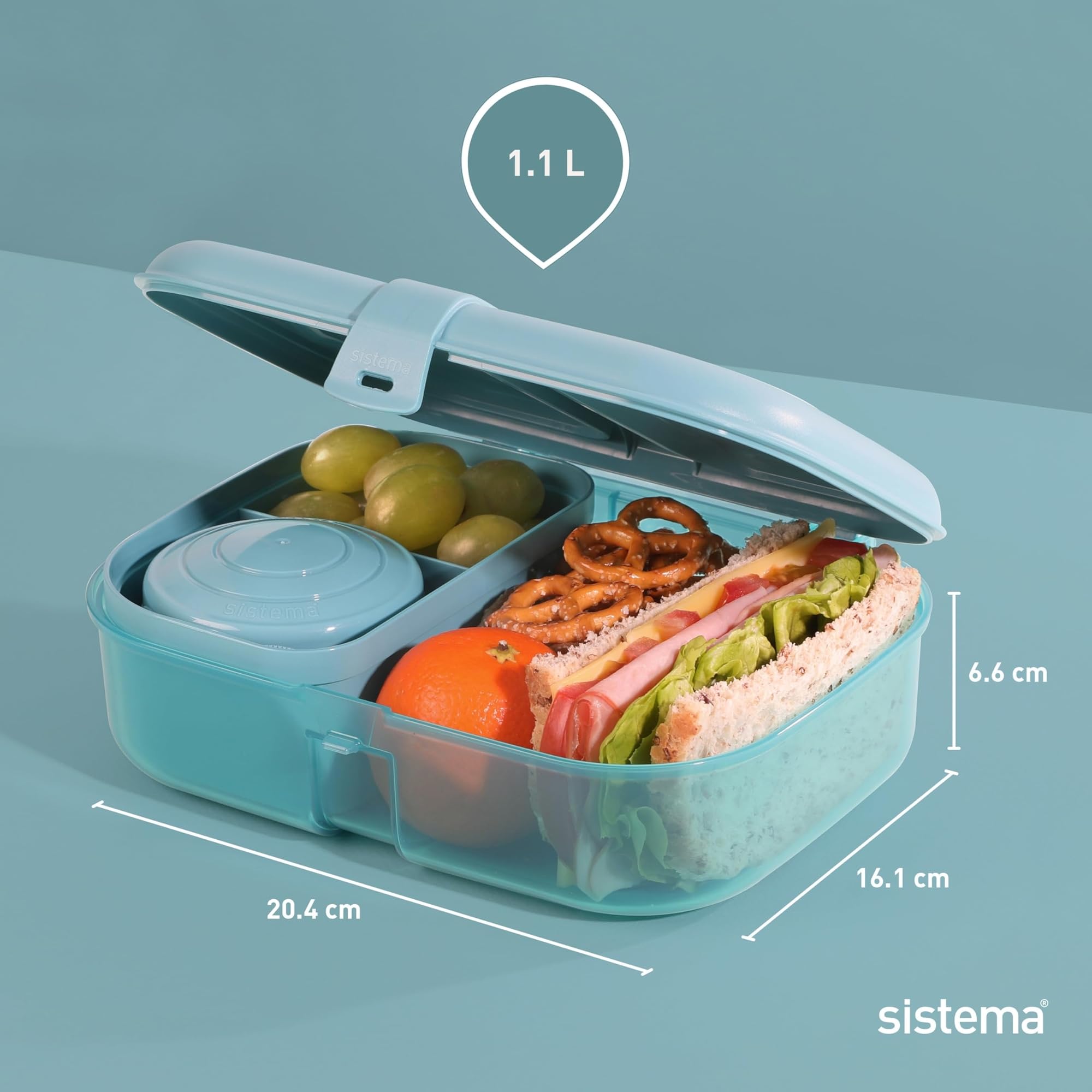 sistema-ribbon-bento-box-brotdose-1-1-l-lunchbox-mit-flexiblem-geteiltem-einsatz image 4