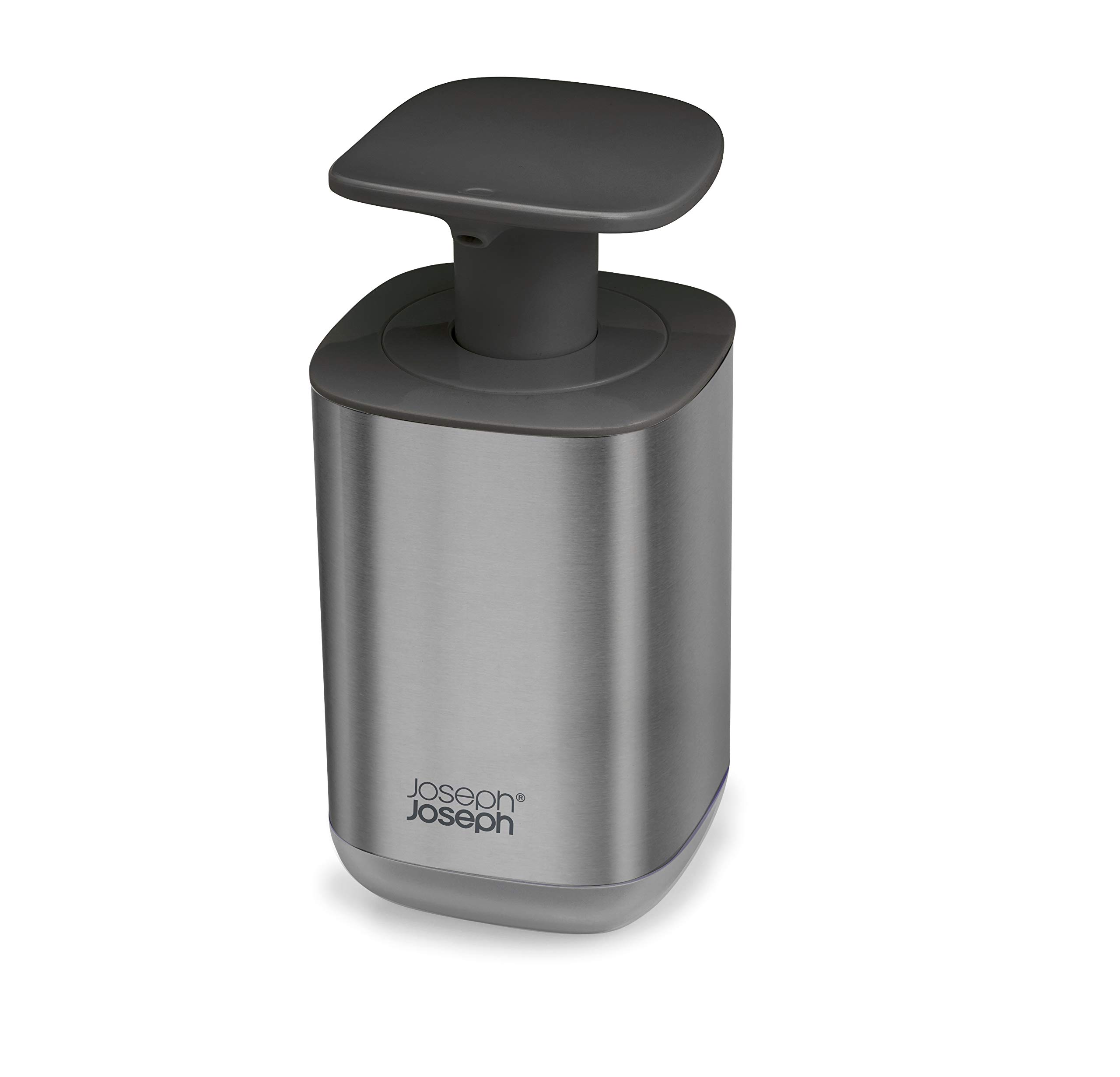 joseph-joseph-presto-edelstahl-seifenspender-hygienischer-easy-push-pumpenkopf-m image 1