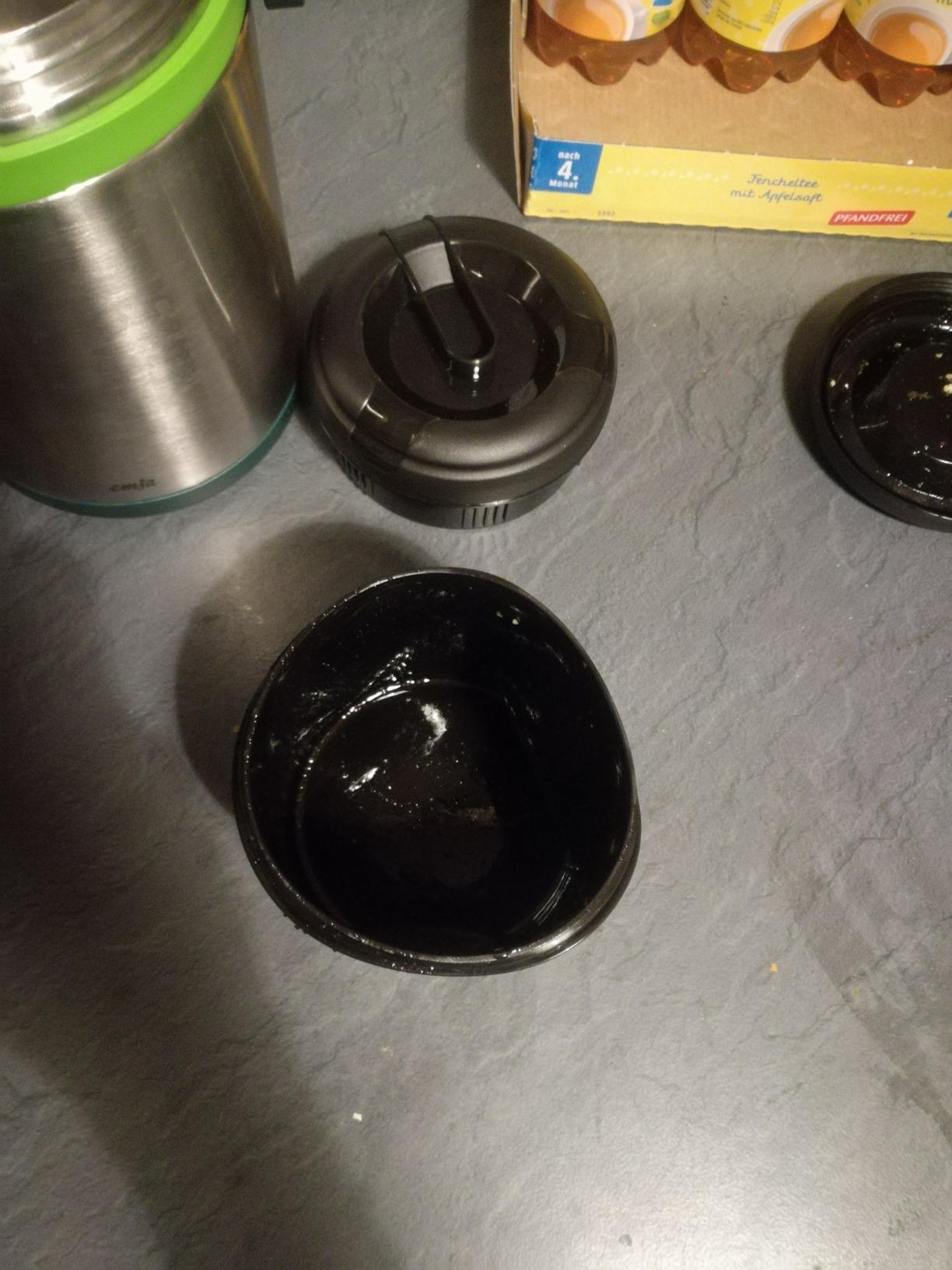 Deckel schwer zu öffnen