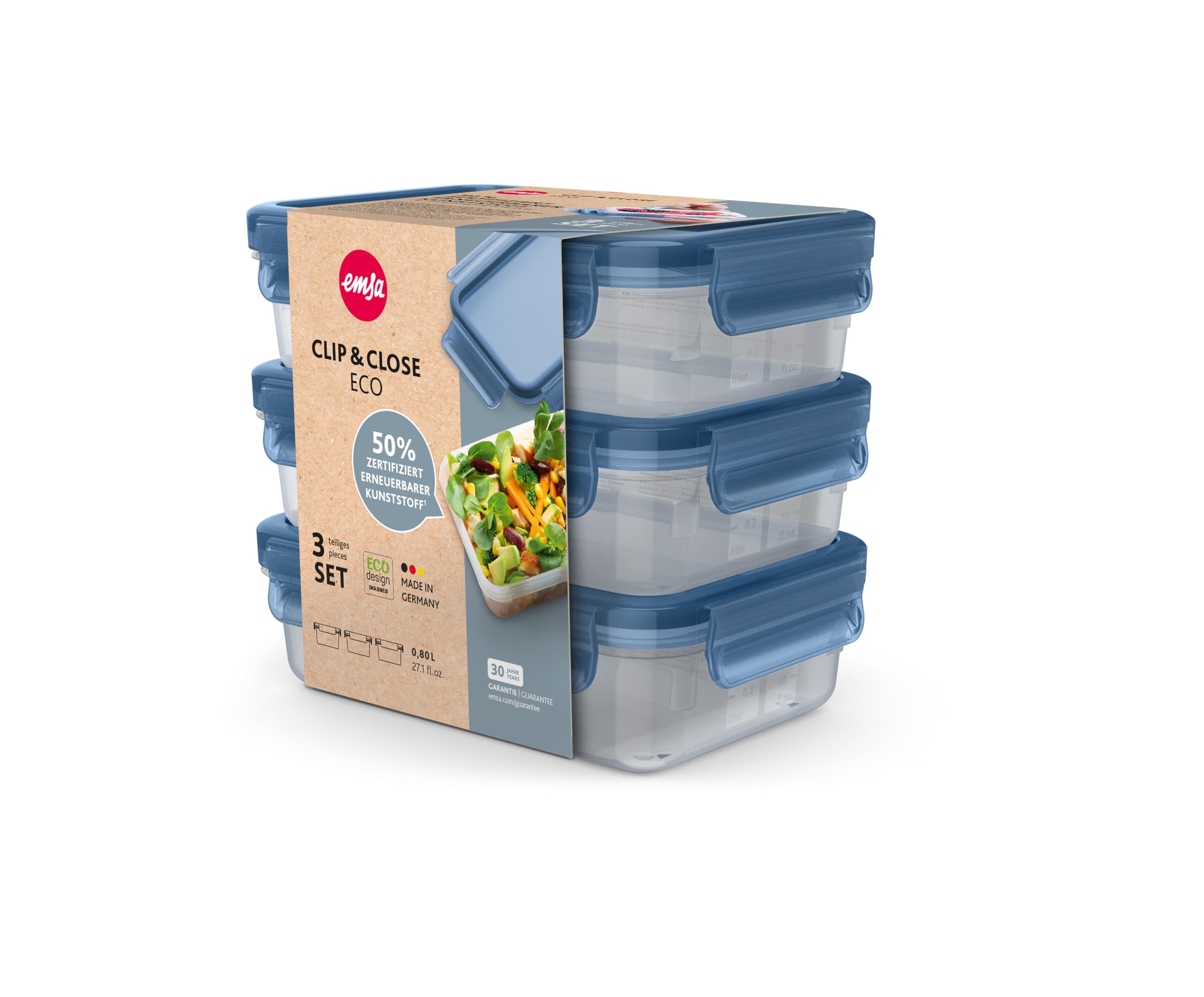 emsa-clip-close-eco-frischhaltedosen-set-3-teilig-0-8-l-ko-design-mit-50-erneuer image 2