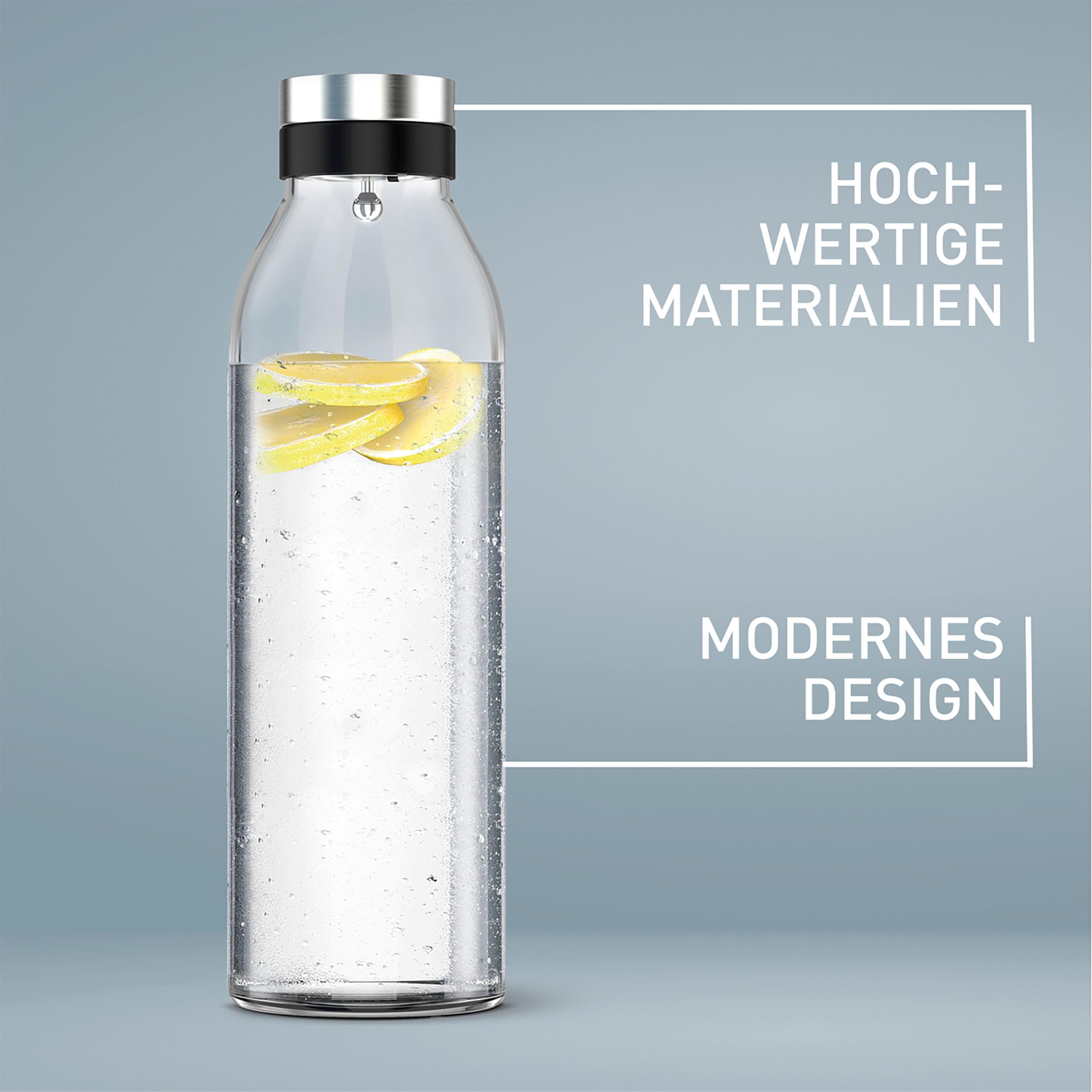 emsa-flow-bottle-karaffe-n4160600-1-3-l-mundgeblasenes-glas-mit-18-10-edelstahl- image 6