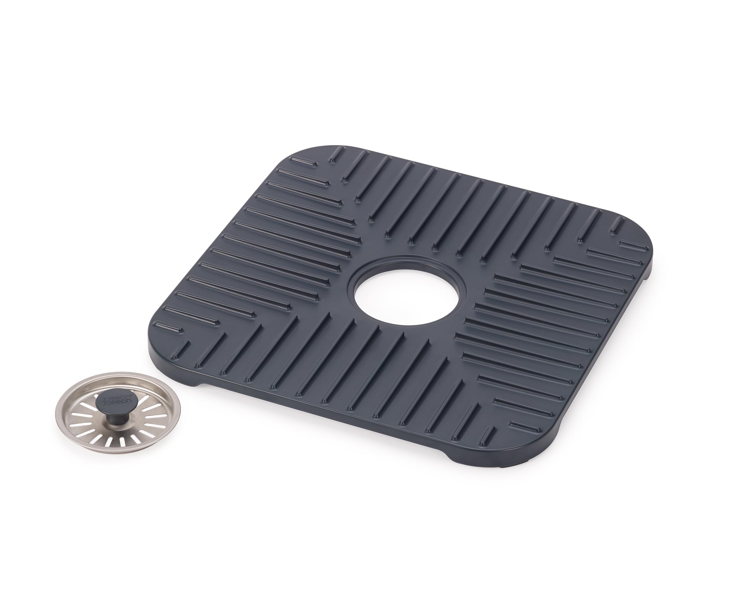 joseph-joseph-sinkshield-sp-lbecken-schutzmatte-mit-abnehmbarem-abflussstopfen-r image 2