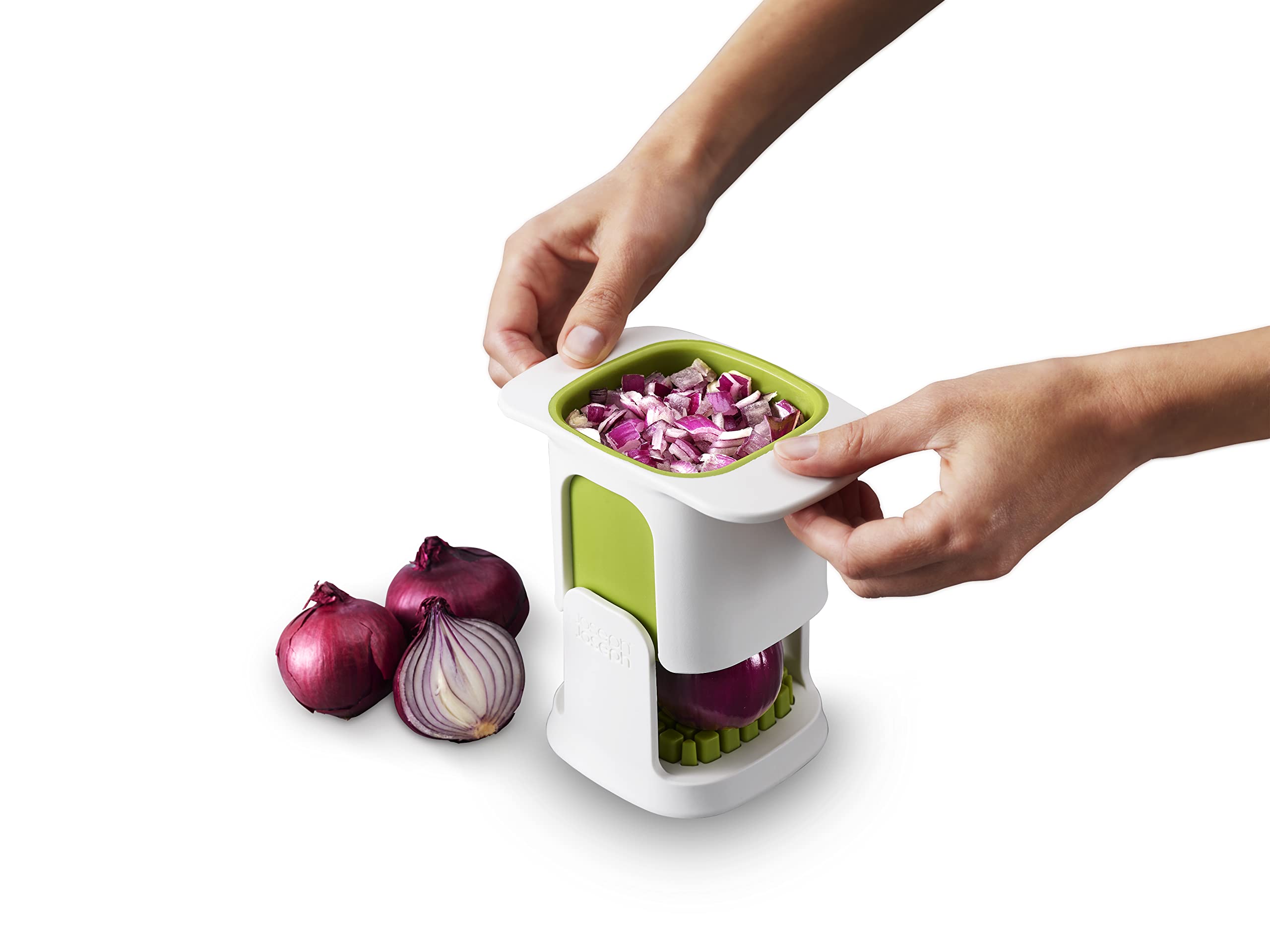 joseph-joseph-chopcup-gem-seschneider-mit-edelstahlklingen-und-auffangbecher-zum image 1