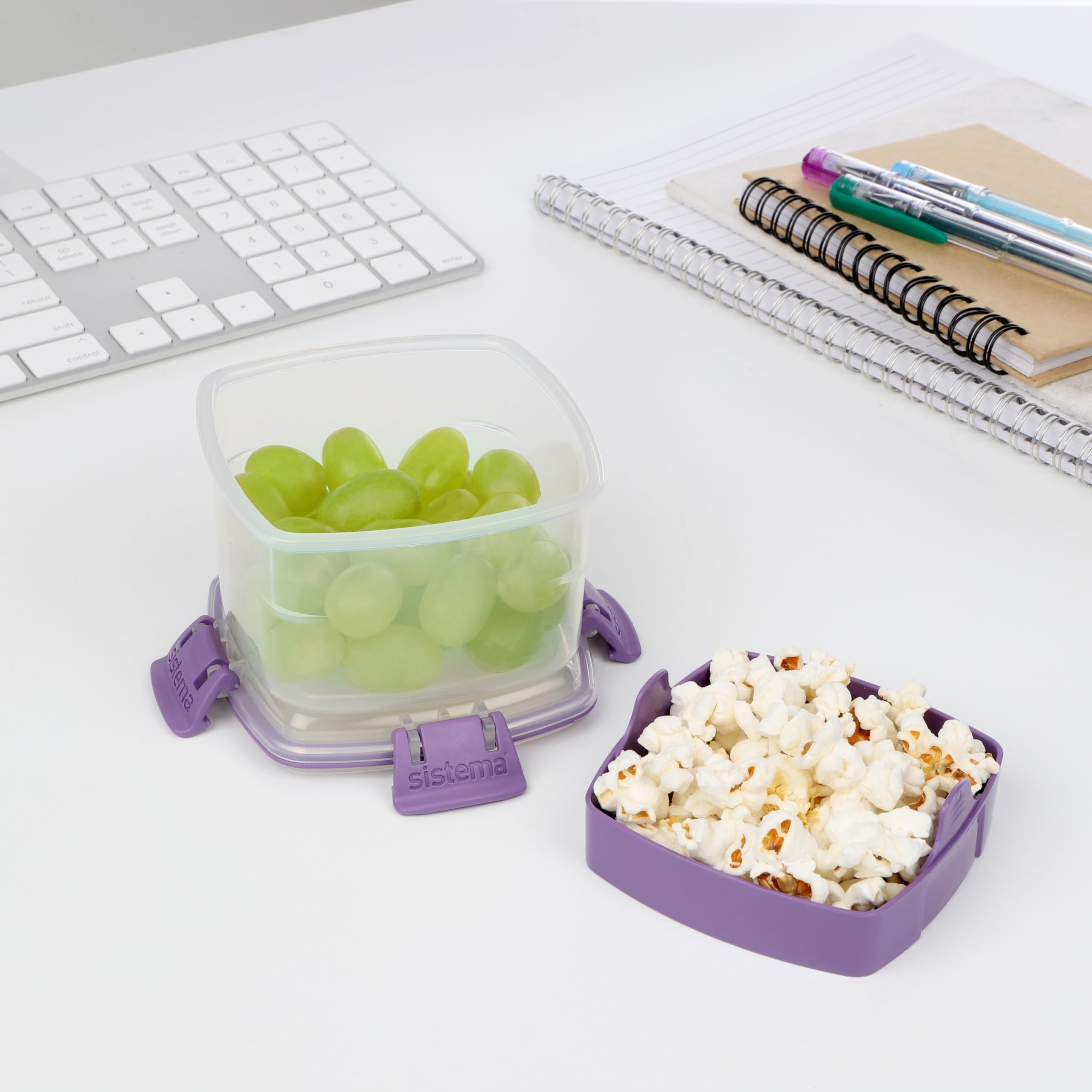 sistema-snacks-to-go-frischhaltedose-400-ml-snack-box-mit-2-f-chern-und-herausne image 6