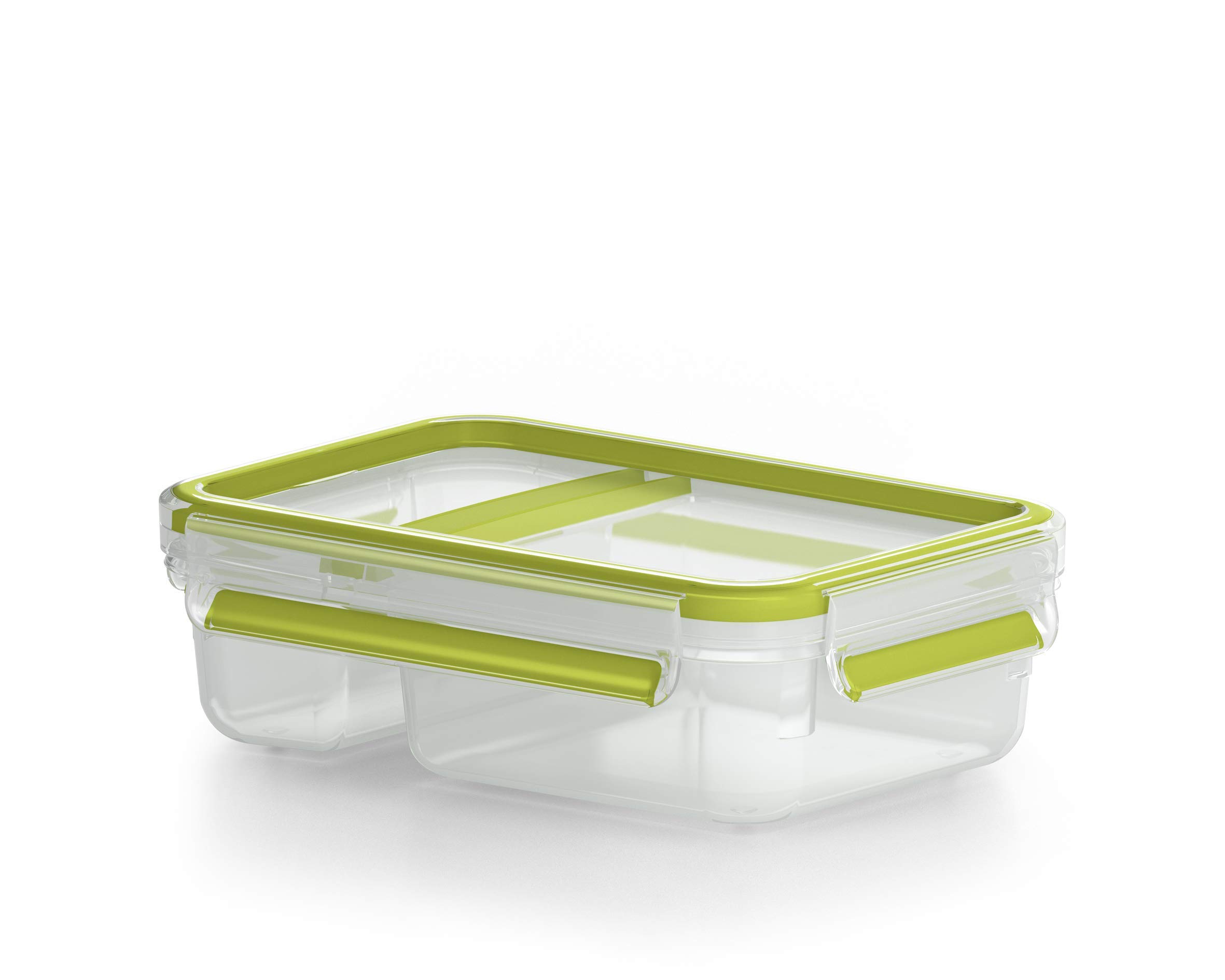 emsa-clip-go-yoghurtbox-0-6-l-brotdose-mit-2-kammern-und-knick-ecke-100-dicht-tr image 1
