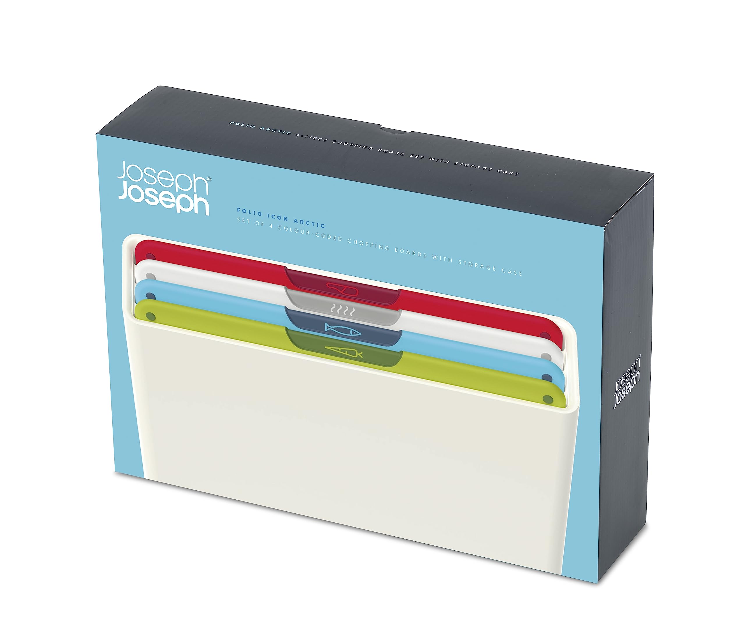 joseph-joseph-folio-icon-4-teiliges-schneidebrett-set-mit-aufbewahrungsbox-rutsc image 6