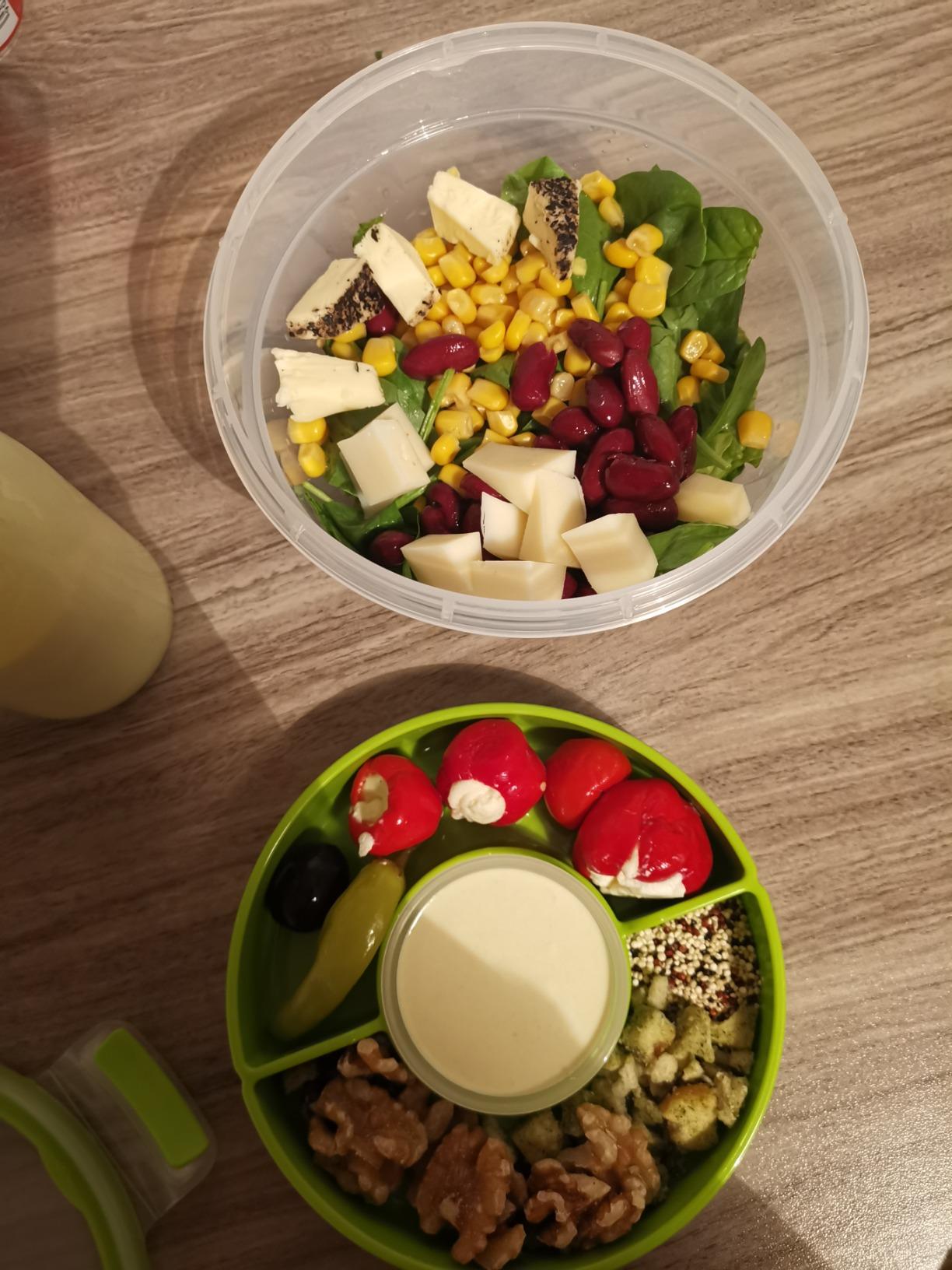 Solide Salatbox