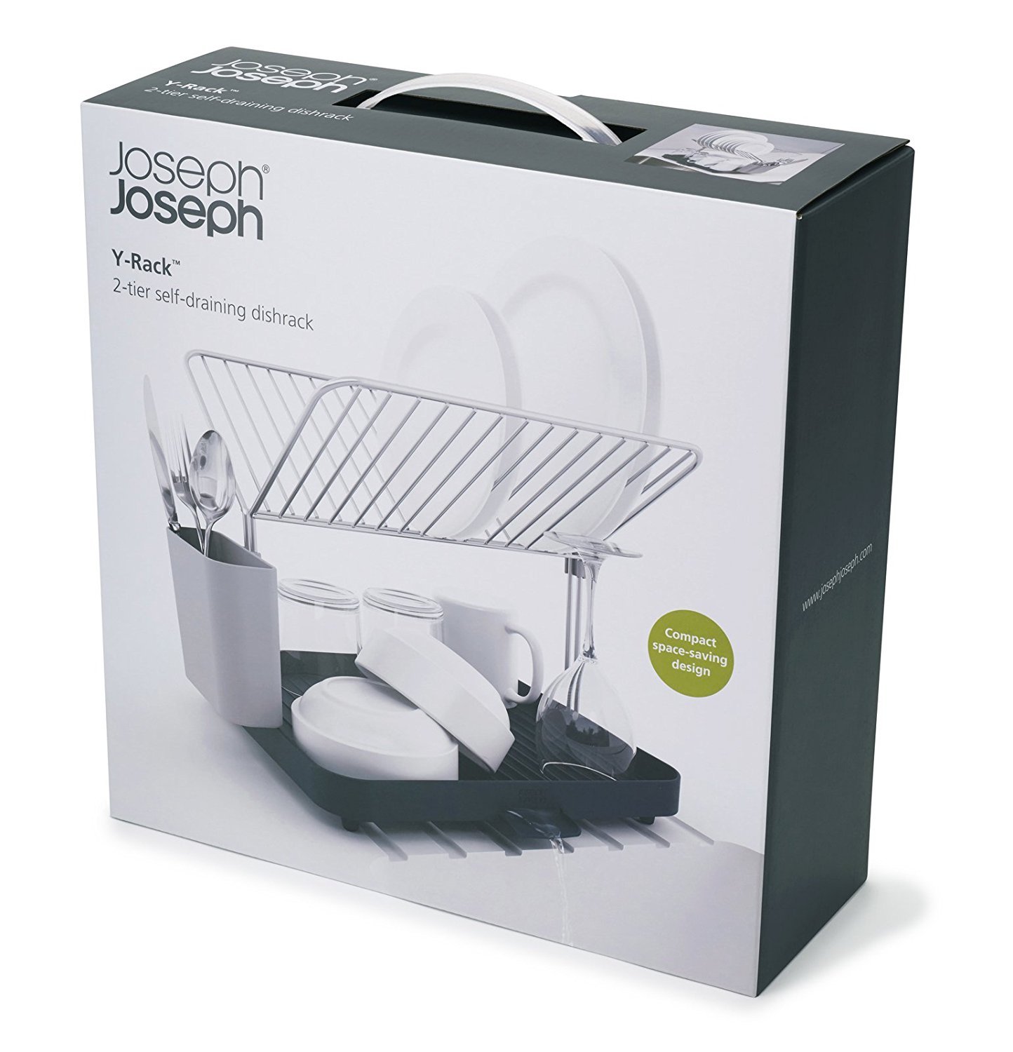 joseph-joseph-y-rack-2-stufiges-abtropfgestell-selbstentleerender-utensilientopf image 5