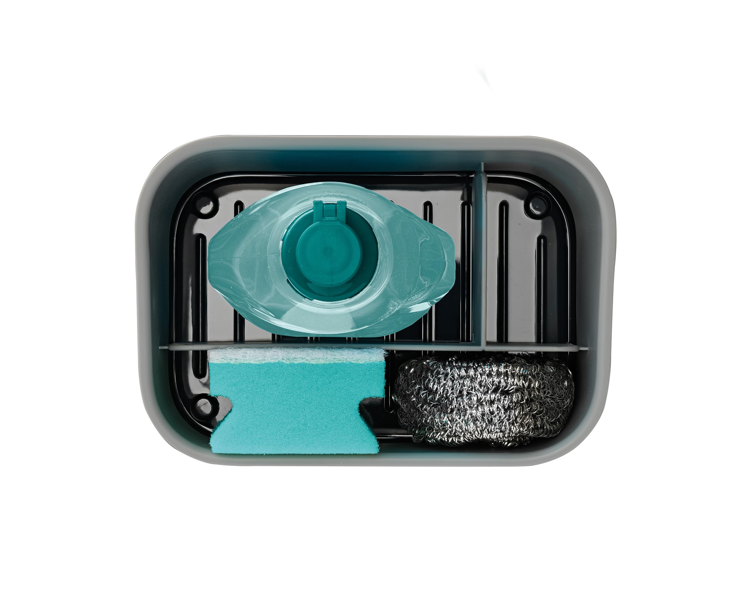 joseph-joseph-sinkstore-sp-lbecken-organizer-edelstahl-look-kunststoff-rutschfes image 3