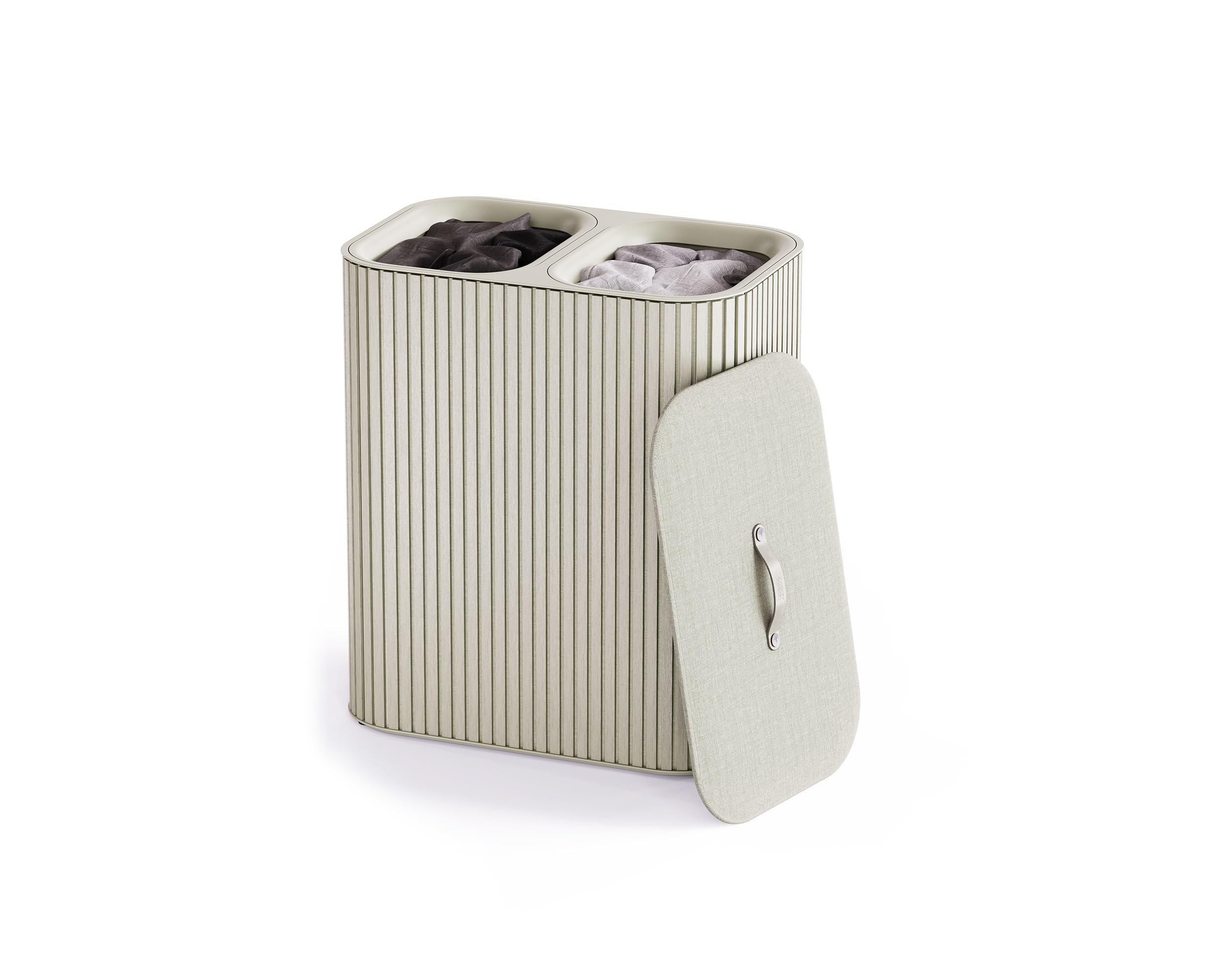 joseph-joseph-tota-luxe-90l-w-schekorb-schwarz-doppelter-w-schesammler-mit-2-f-c image 8