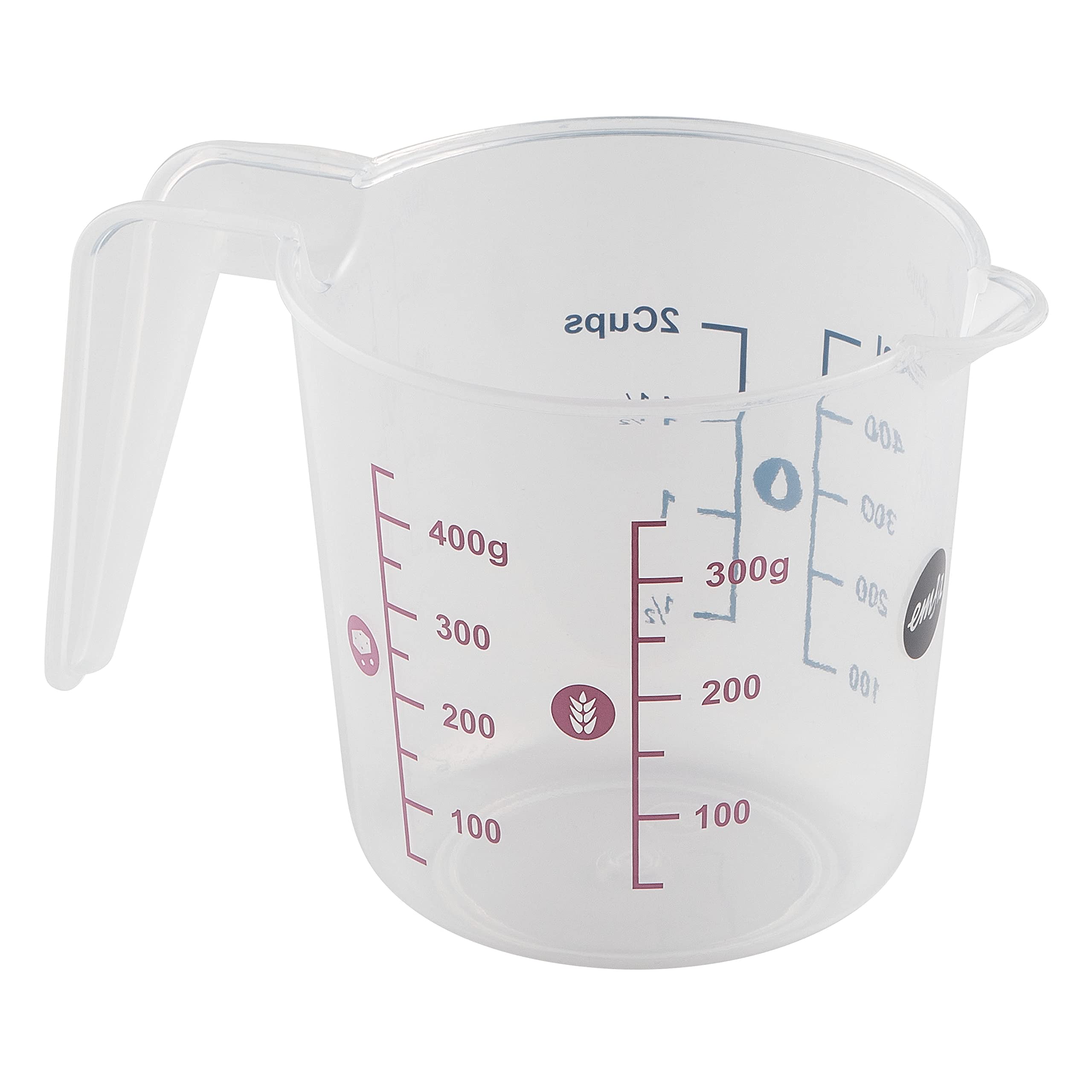 emsa-prep-bake-kunststoff-messbecher-1-liter-doppelte-skalierung-f-r-feste-und-f image 7