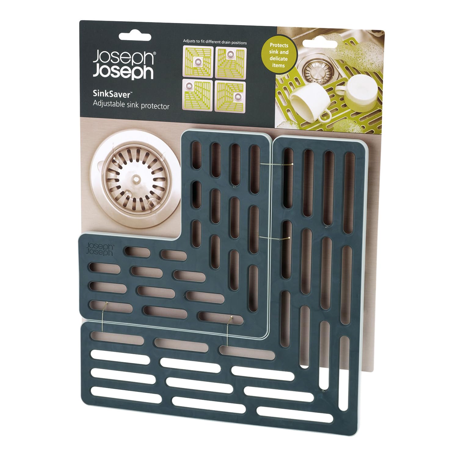 joseph-joseph-sinksaver-sp-lbeckenschutzmatte-grau-weiche-gummi-oberfl-che-anpas image 6