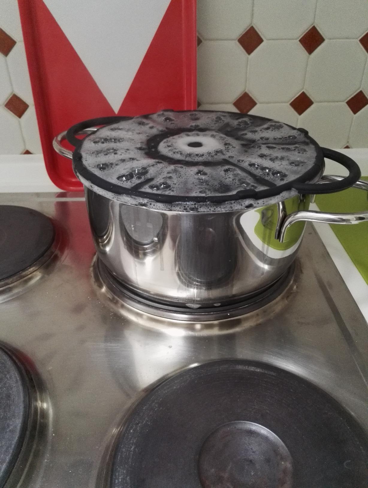 Endlich saubere Herdplatte