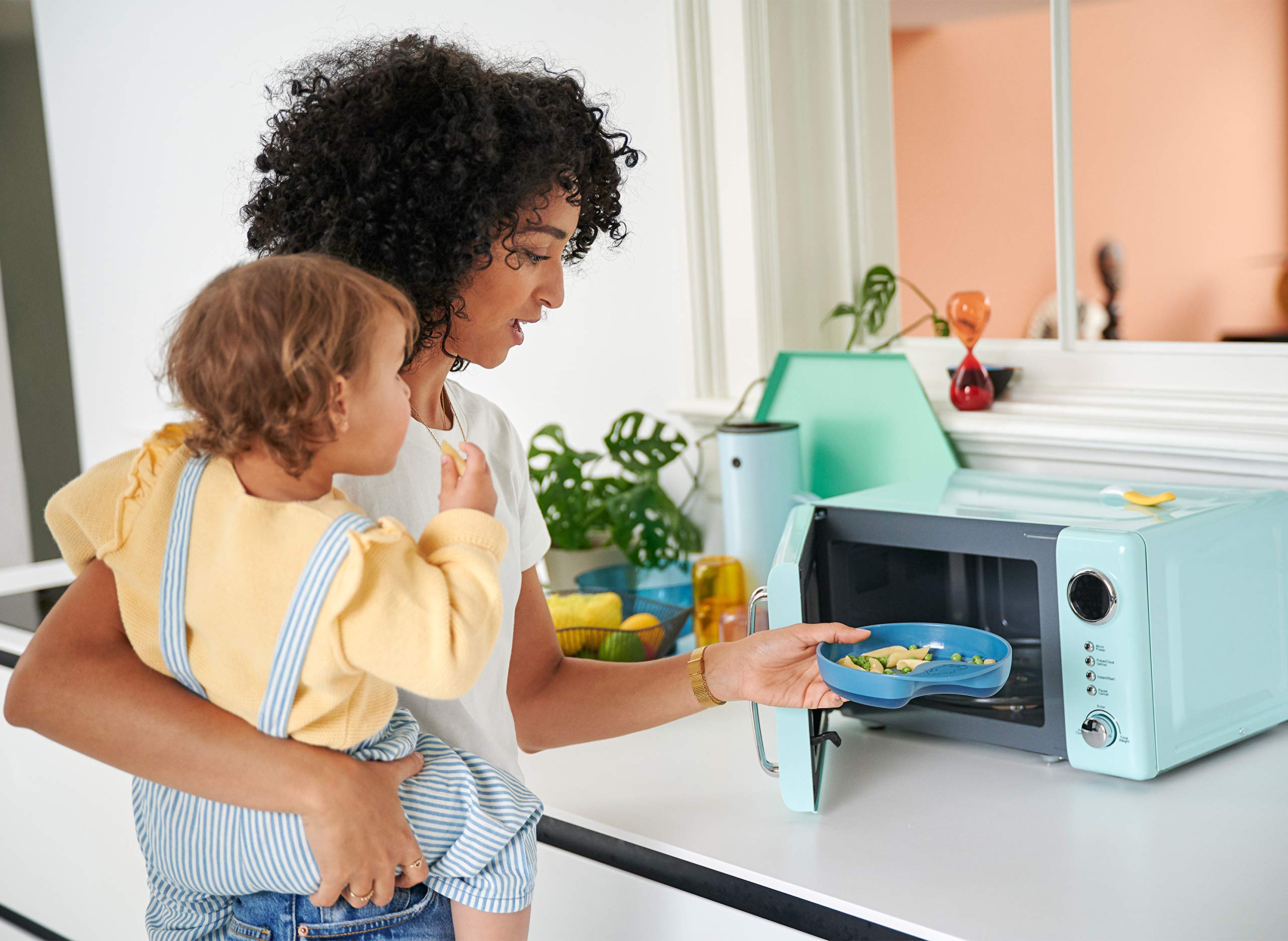 mepal-mio-kinderlernteller-sp-lmaschinengeeignet-bpa-frei-deep-turquoise image 4