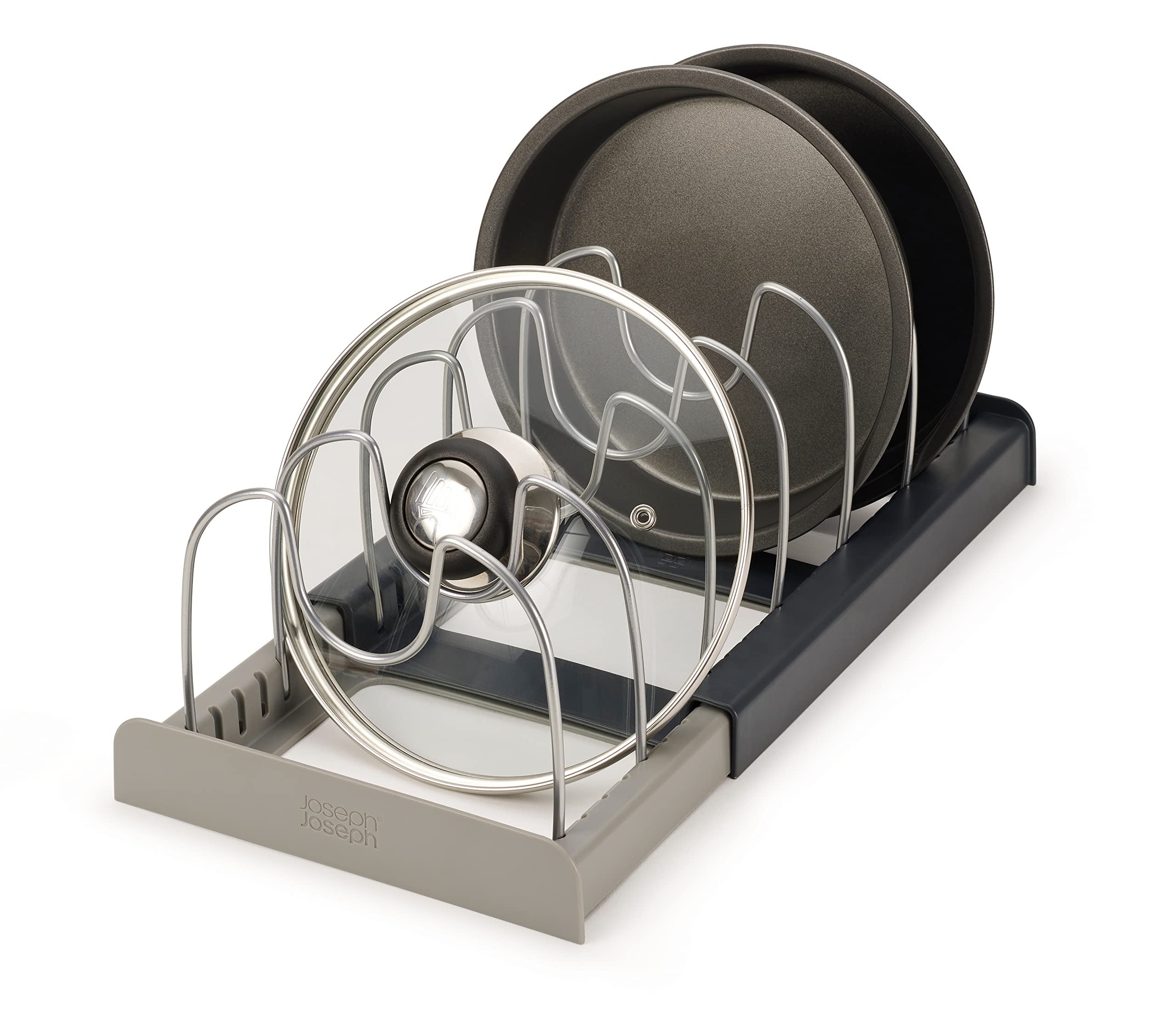 joseph-joseph-erweiterbarer-organizer-f-r-6-deckel-oder-pfannen-schubladen-aufbe image 1