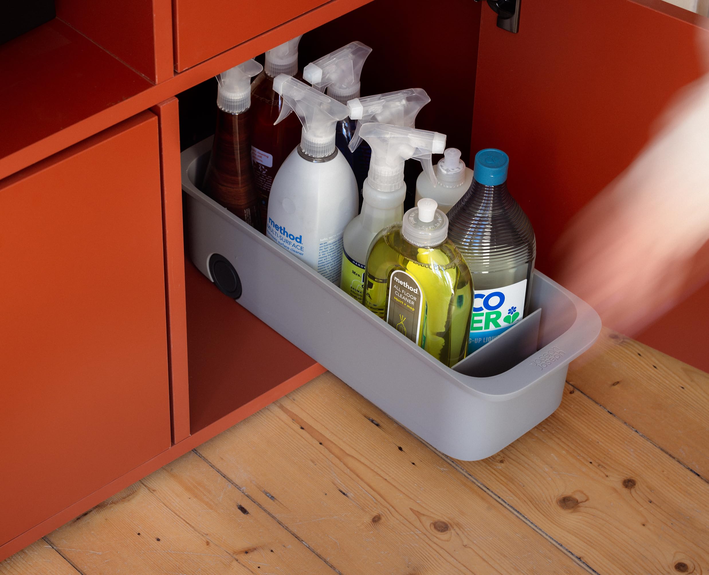 joseph-joseph-cupboardstore-aufbewahrungswagen-mit-r-dern-f-r-die-sp-le-accessoi image 7