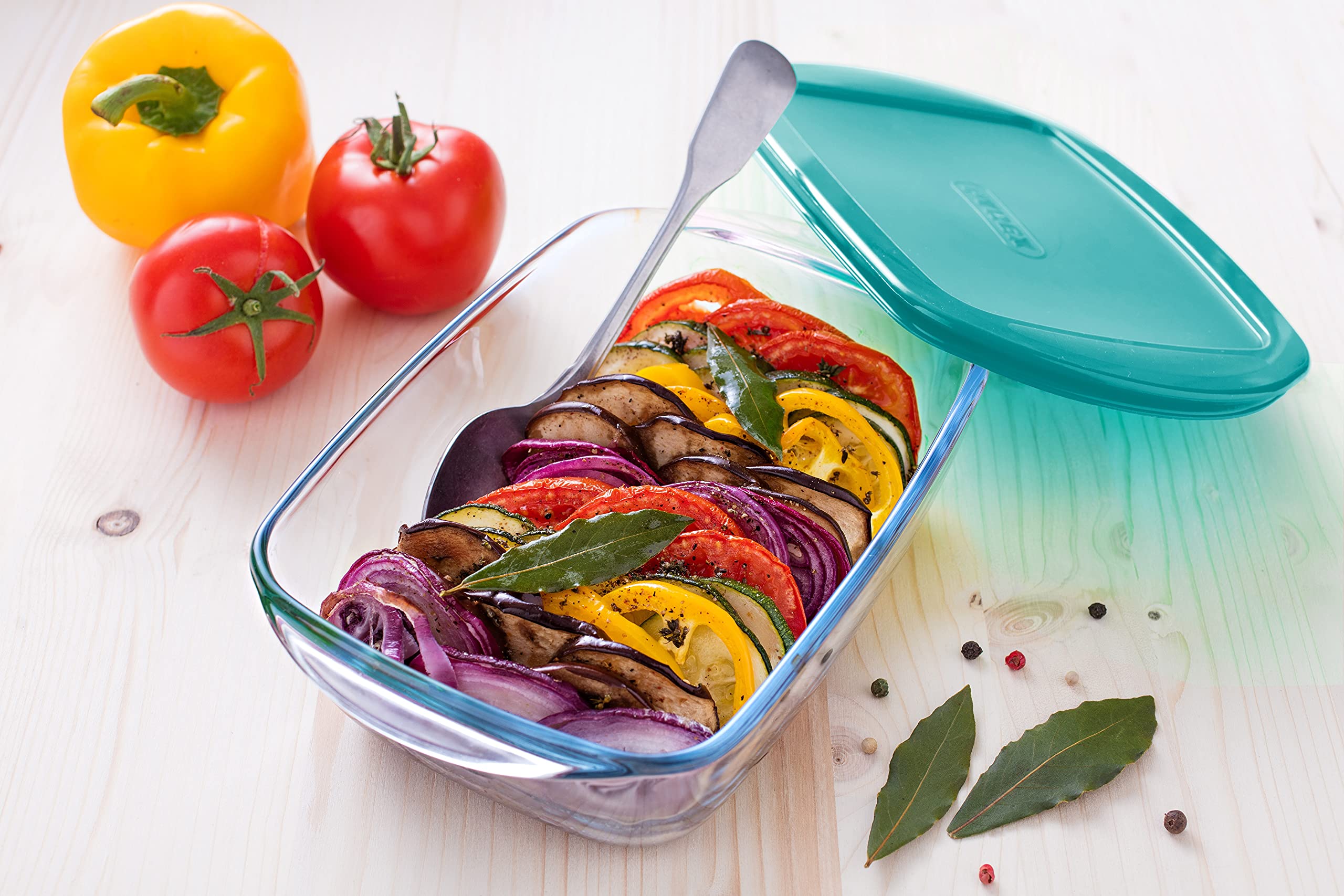 pyrex-cook-store-3er-set-rechteckige-glasschalen-mit-deckel-0-4-l-1-1-l-2-5-l-bo image 3