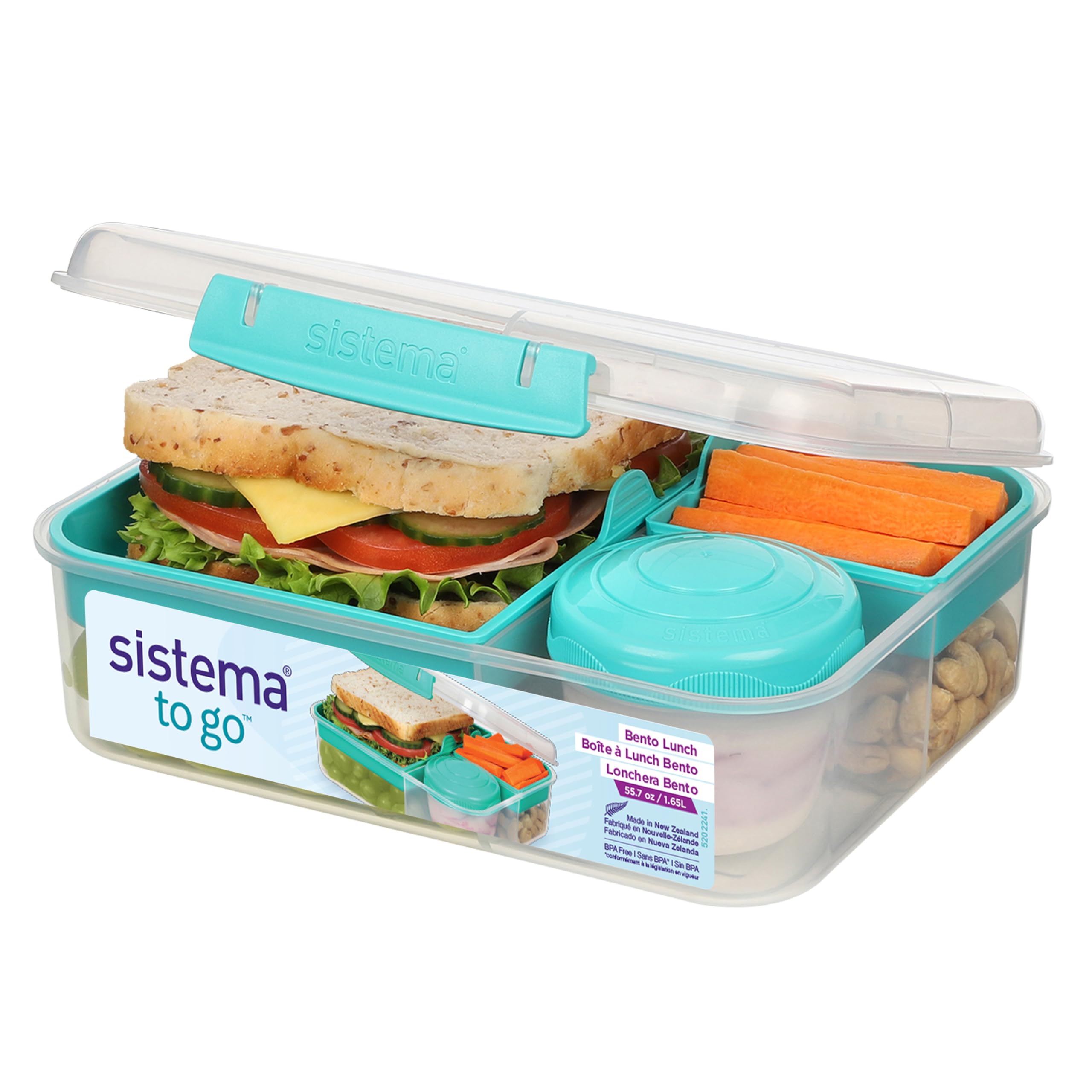 sistema-ribbon-bento-box-brotdose-1-1-l-lunchbox-mit-flexiblem-geteiltem-einsatz image 7