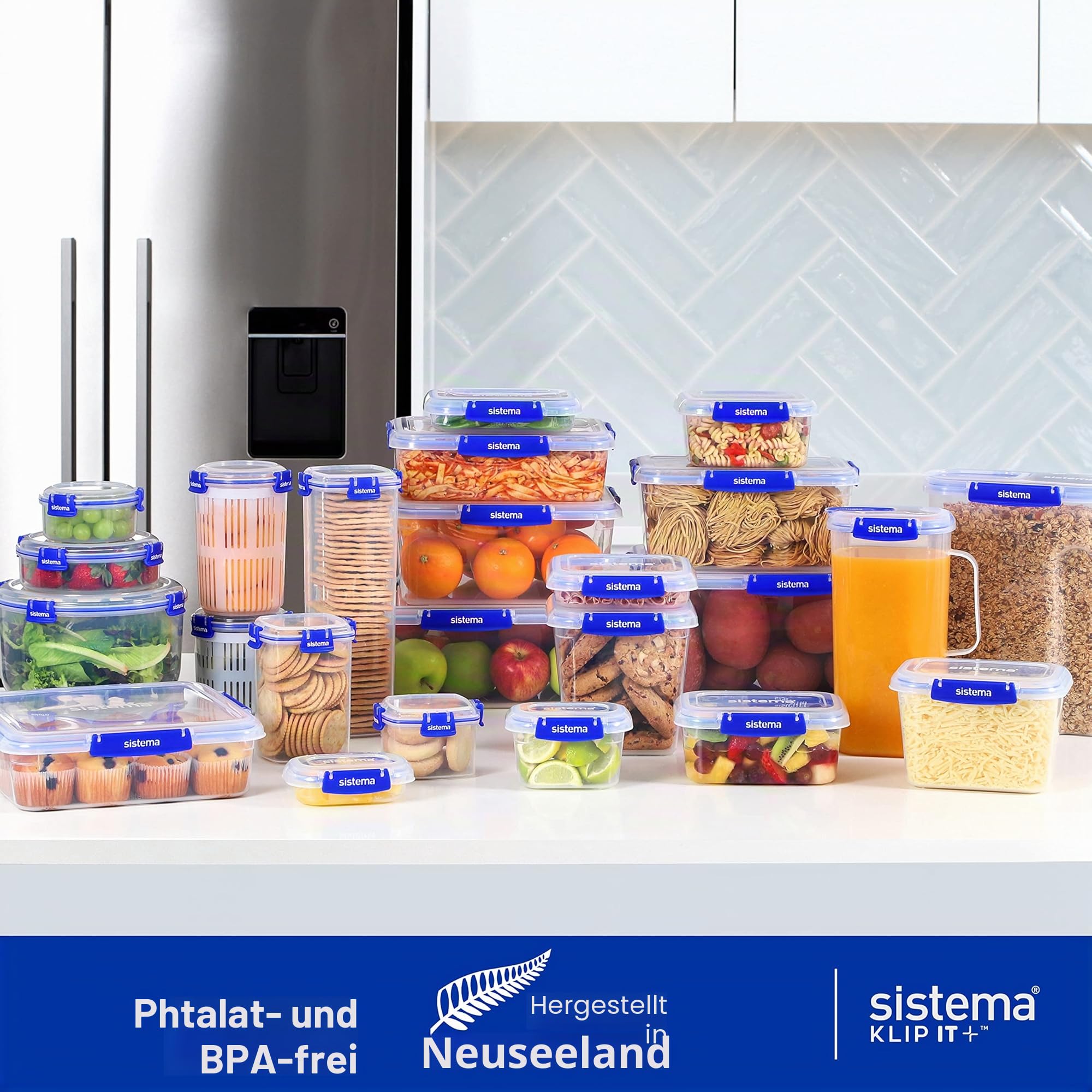 sistema-klip-it-plus-frischhaltedose-5-5-l-quadratisch-stapelbare-luftdichte-vor image 6