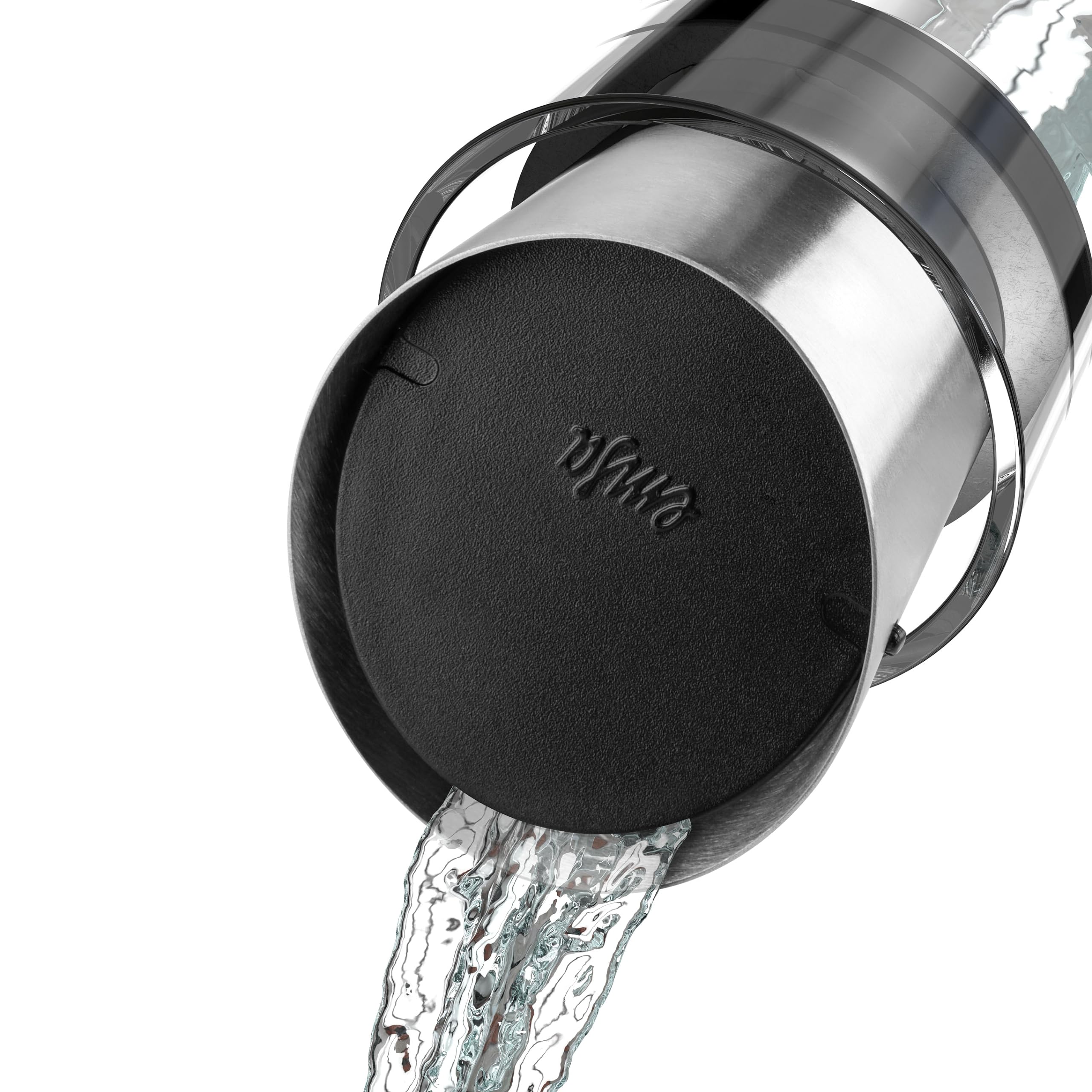 emsa-flow-slim-glaskaraffe-1-liter-mit-k-hlelement-mundgeblasenes-glas-geb-rstet image 2