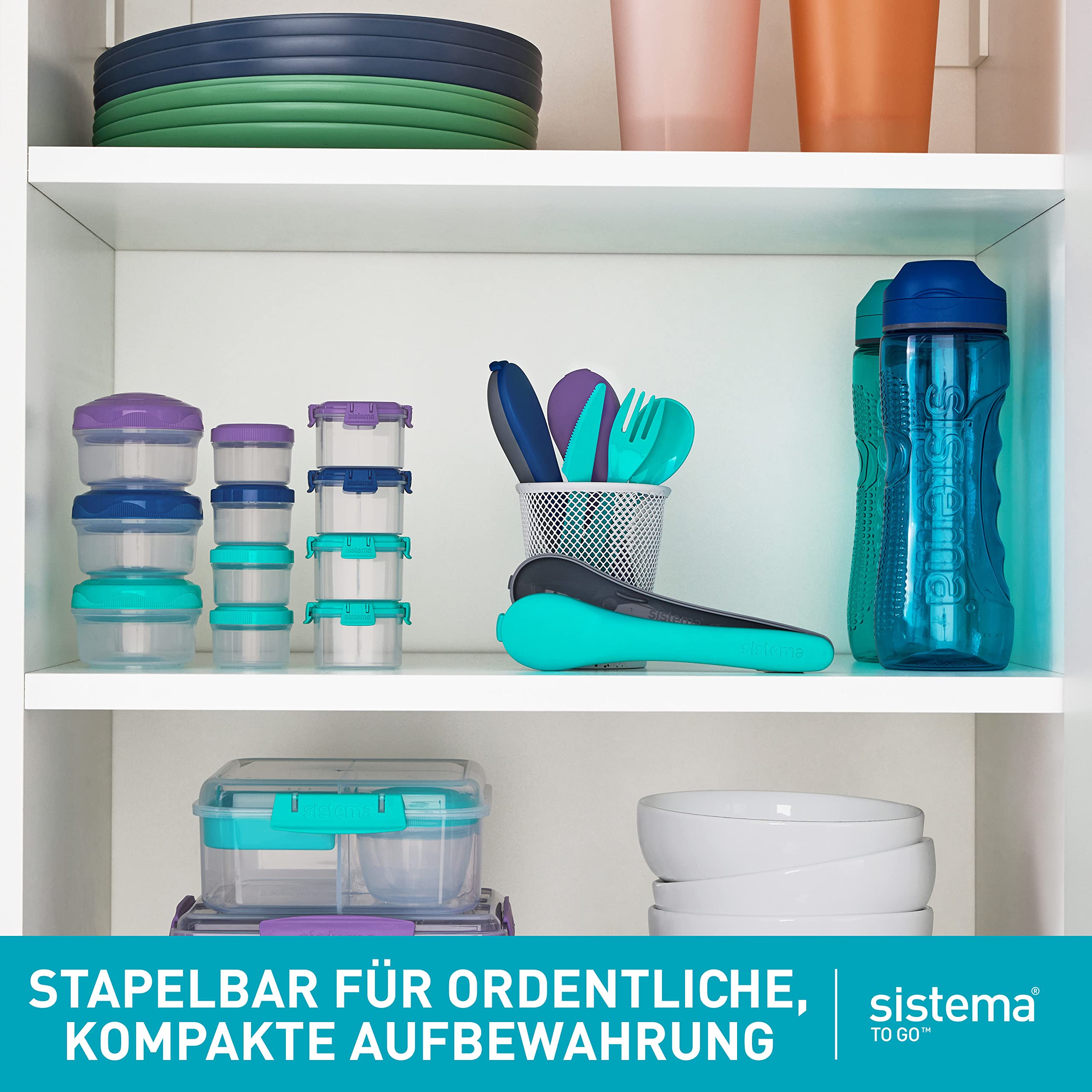 sistema-snack-pots-mini-bites-to-go-frischhaltedosen-130-ml-3-st-ck-stapelbare-s image 4