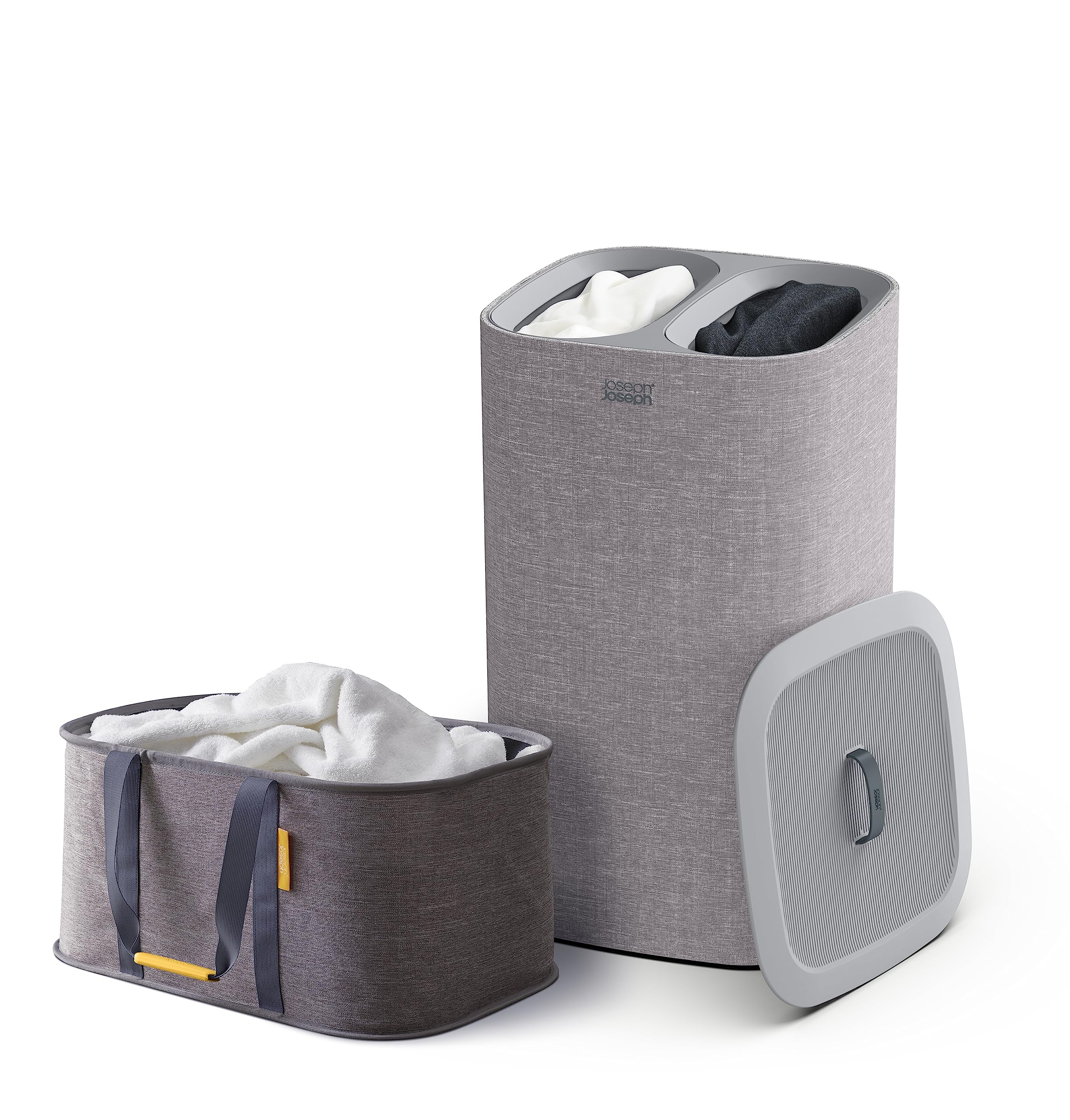 joseph-joseph-hold-all-zusammenklappbarer-35l-w-schekorb-mit-tragegriffen-grau image 8